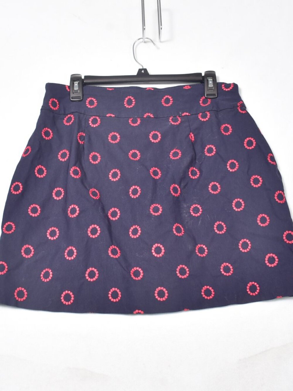 Charter Club Sporty Athleisure Wear Athletic Blue w/Red Rings Skort Size 14